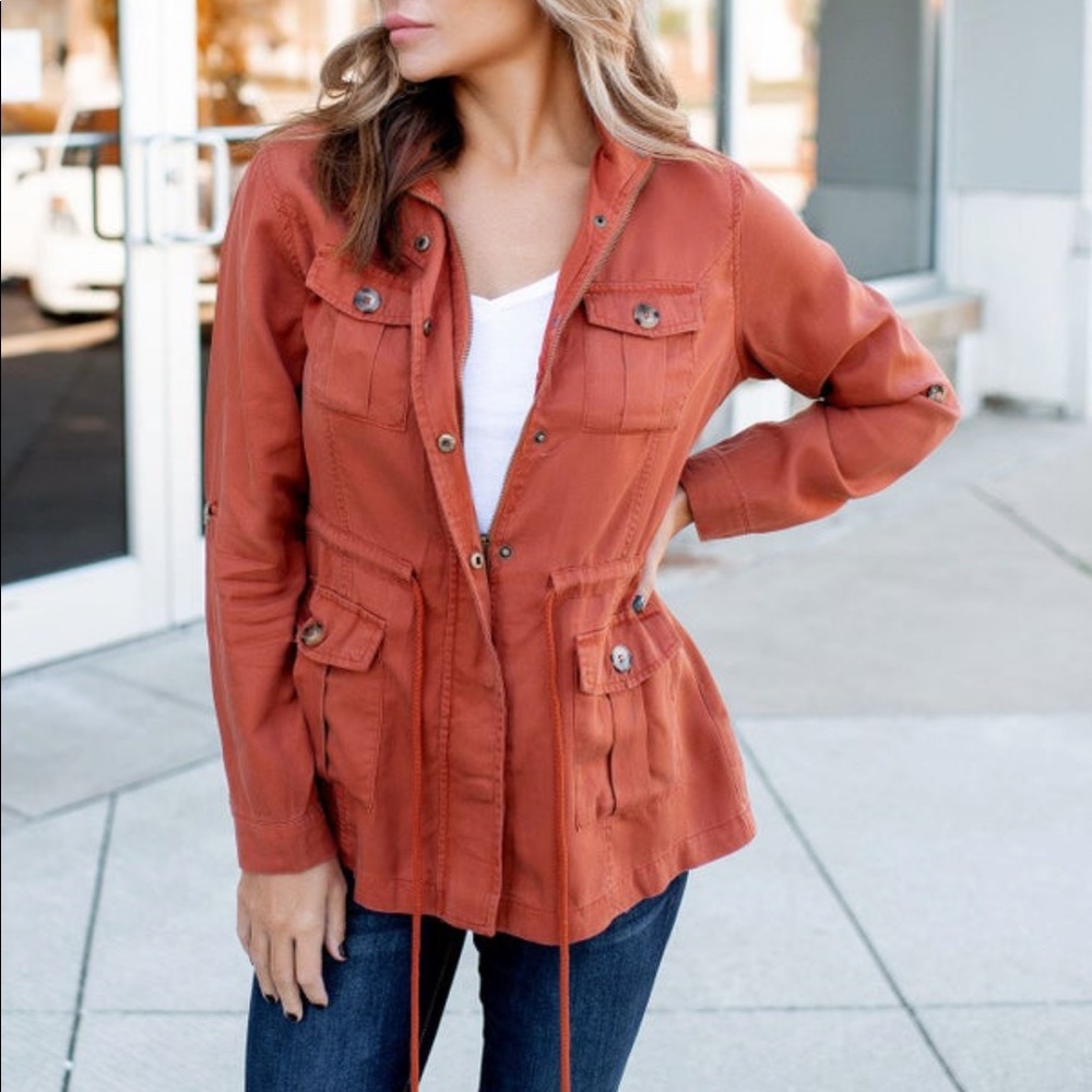 NEW Rust cargo jacket - Picture 2 of 7